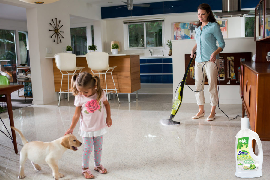 Nước lau sàn Senny, sạch khuẩn tối ưu, an toàn cho trẻ