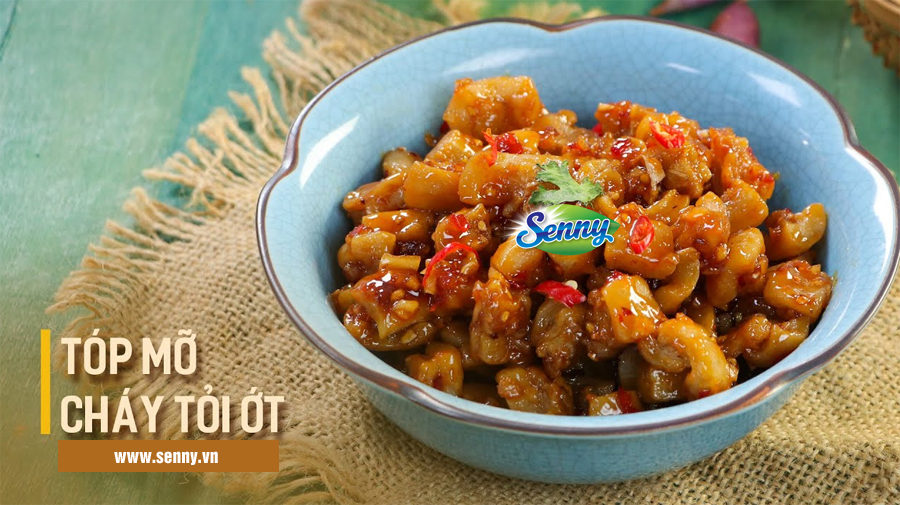 Cách làm tóp mỡ mắm tỏi ớt giòn rụm, lai rai mùa WorldCup