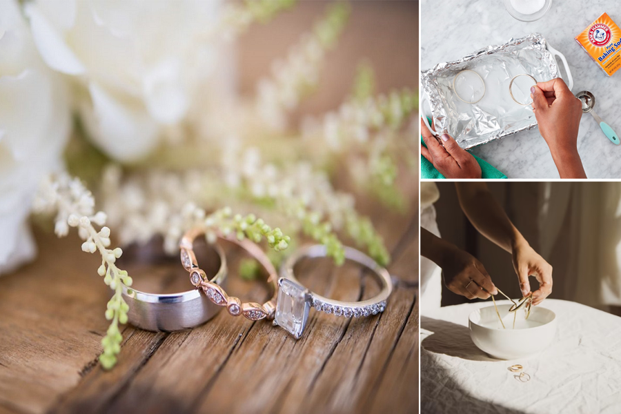 Cách làm sáng vàng tây, 18k bị đen, xỉn màu trở lại như mới chỉ trong tích tắc