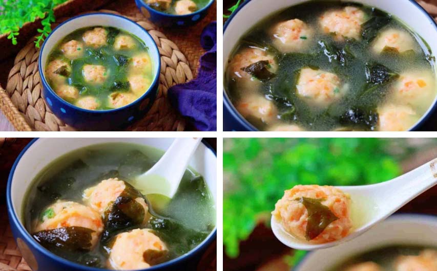 Canh tôm rong biển thơm ngon, bổ dưỡng, da sáng, mà cực dễ làm