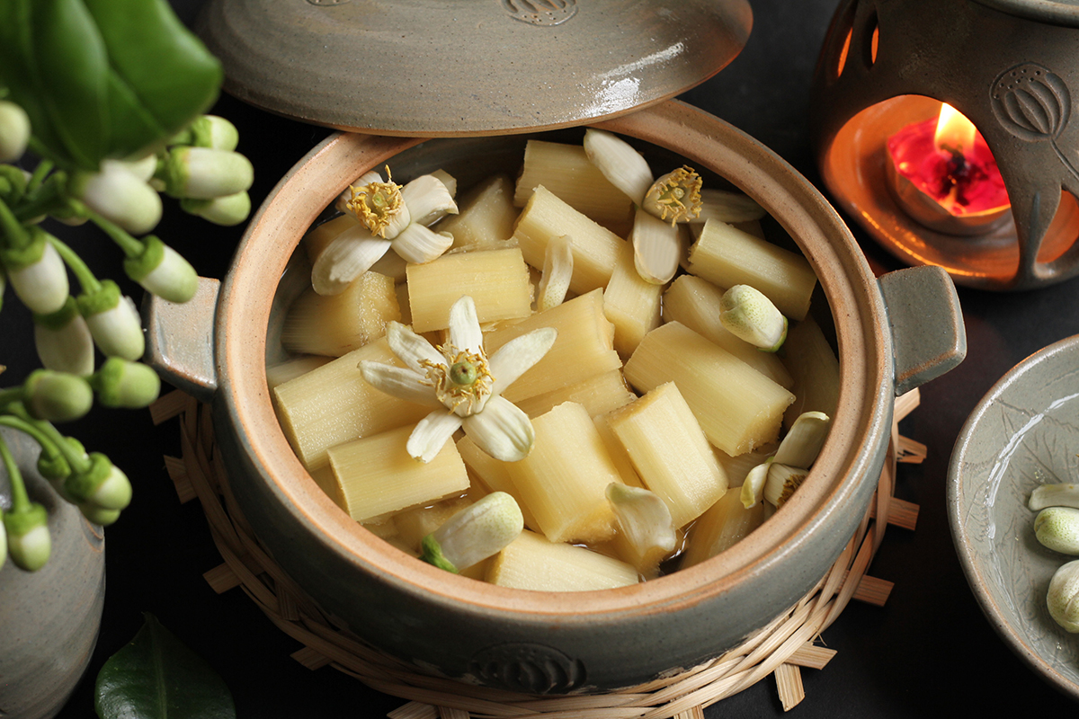 Mía ướp hoa bưởi - Thức quà thanh tao & tinh tế