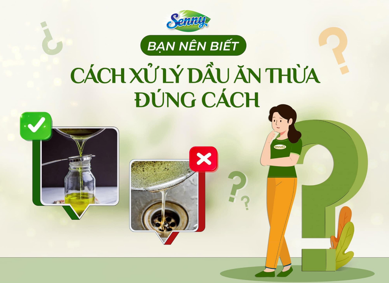 Mẹo xử lý dầu ăn thừa đúng cách, an toàn. Bạn có biết?