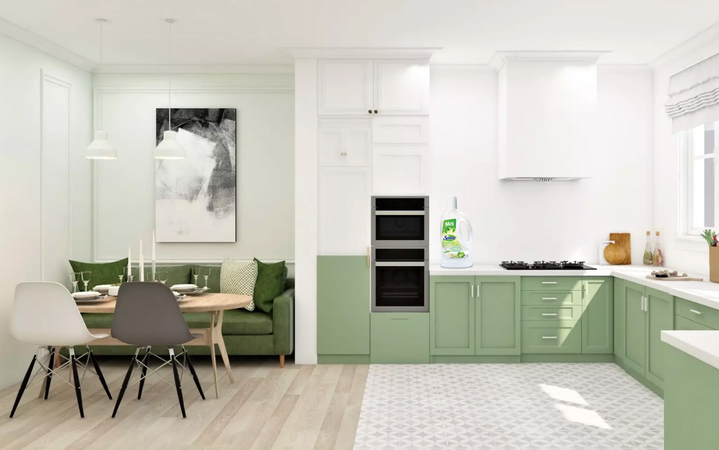 Nước lau sàn Senny sả chanh kháng khuẩn, chống muỗi hiệu quả nhất hiện nay