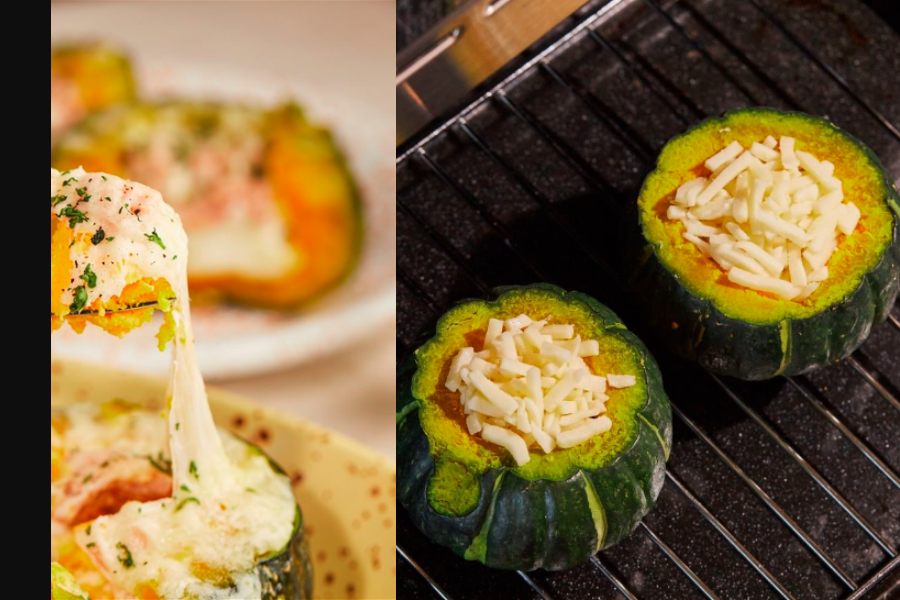 Bí đỏ non nướng ngọt mát, thơm ngon đãi khách ngon tuyệt