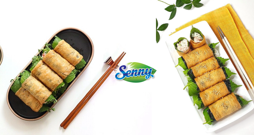 Lạ miệng với đậu phụ cuộn cơm kiểu Hàn cho dân văn phòng tiện lợi mang đi làm