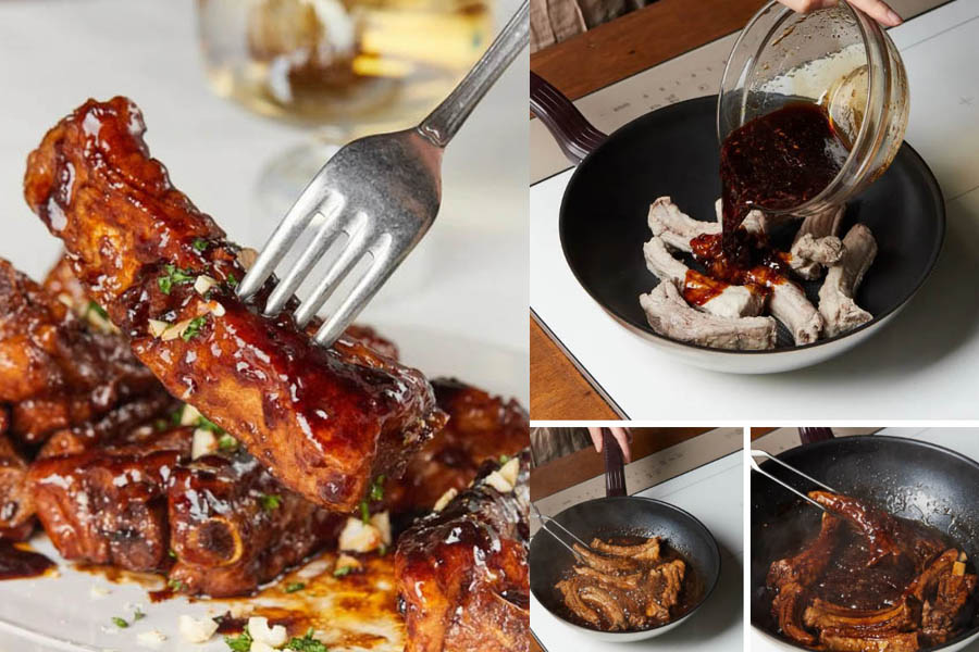 Fan của các sườn heo không thể bỏ qua món sườn om cực ngon này