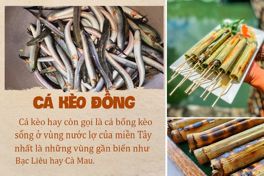 Cuối tuần làm món cá kèo nướng ống sậy ngon bá cháy