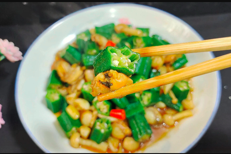 Sò điệp xào đậu bắp thơm ngon lại bổ dưỡng, cực đơn giản