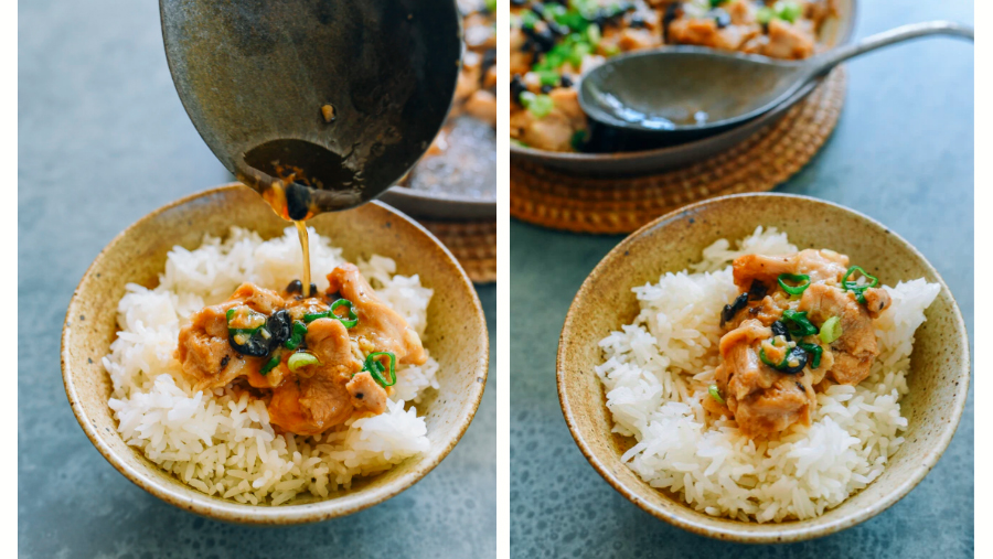 Gà hấp đậu đen, món ăn bổ dưỡng, dễ làm, thích hợp cho mùa hè