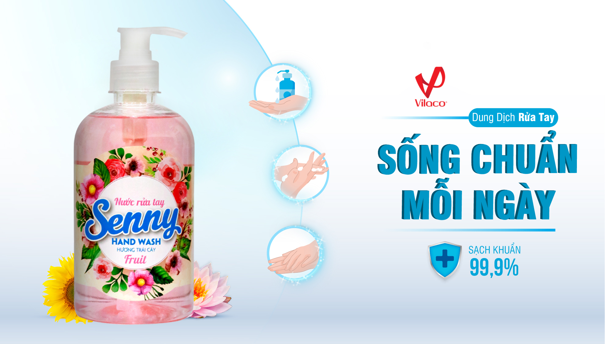 Nước Rửa Tay Senny Trái Cây – Mềm Dịu Đôi Tay, Hương Thơm Lưu Luyến