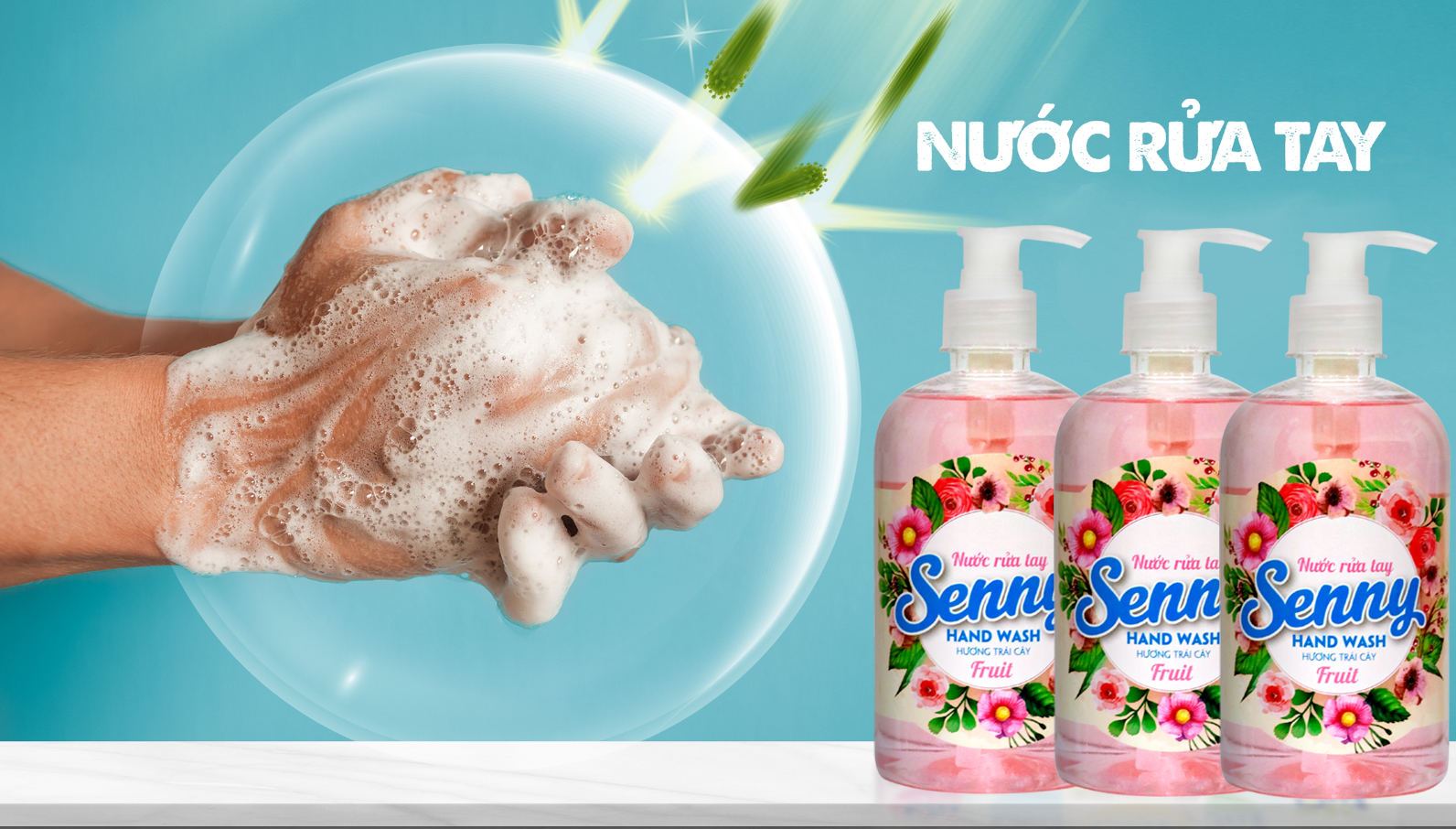 Nước Rửa Tay Senny | Thanh Khiết Từ Thiên Nhiên – Bảo Vệ Đôi Tay Bạn Mỗi Ngày