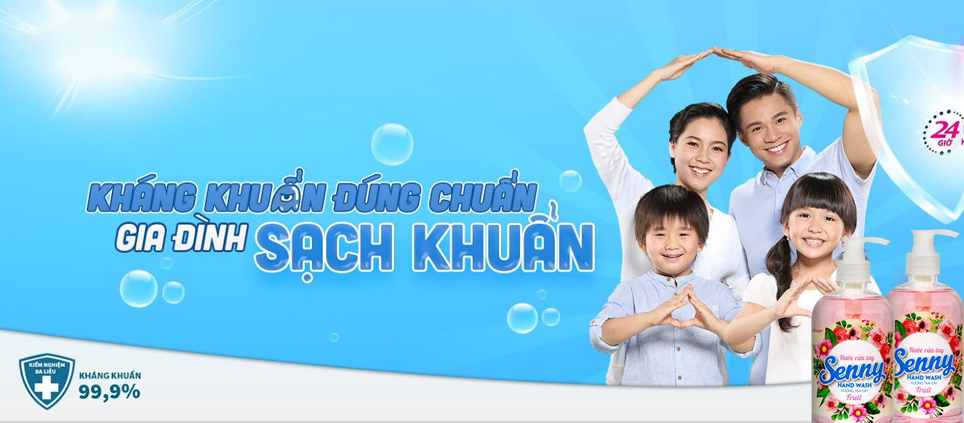 Nước Rửa Tay Senny Hương Trái Cây – Sạch Khuẩn Dịu Nhẹ, Thơm Mát Tự Nhiên
