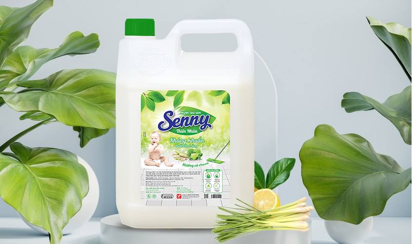 Nước Lau Sàn Senny Hương Sả Chanh – Sạch Tinh Tươm, Thơm Mát Tự Nhiên