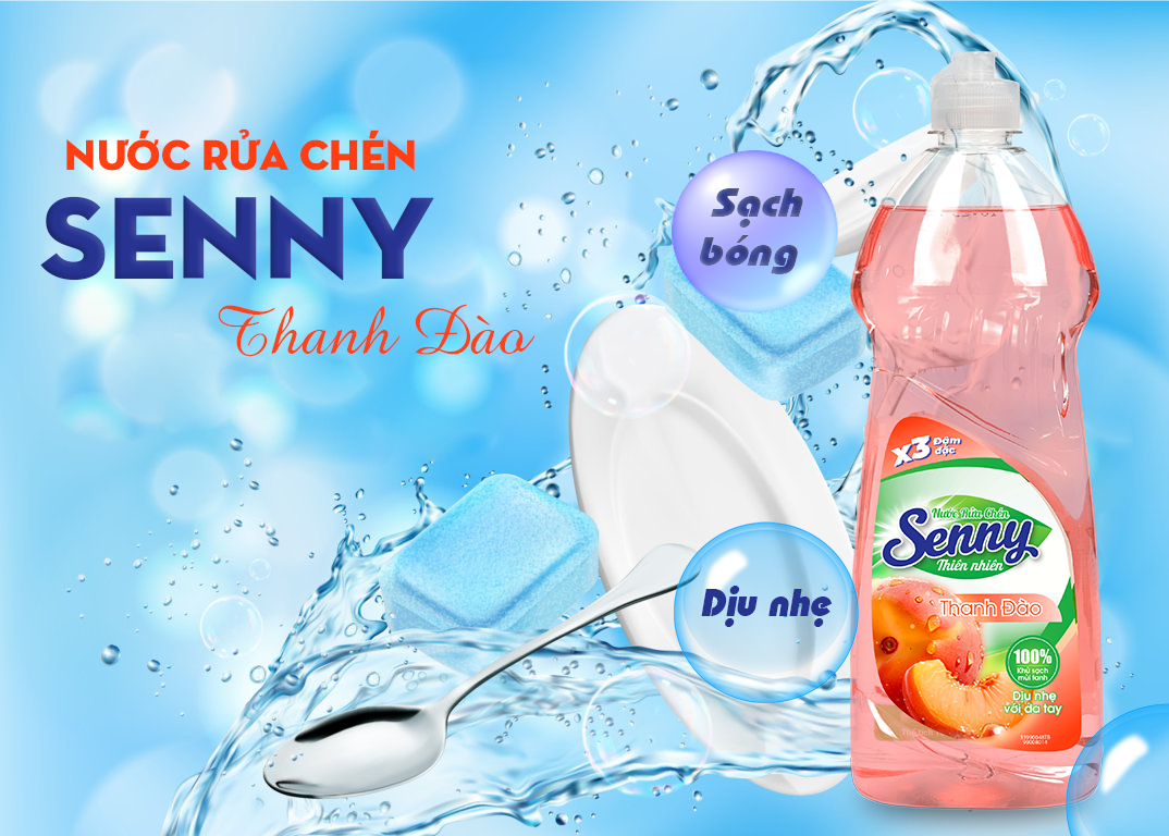 NƯỚC RỬA CHÉN THANH ĐÀO – SẠCH BÓNG TỰ NHIÊN, AN TOÀN CHO DA TAY