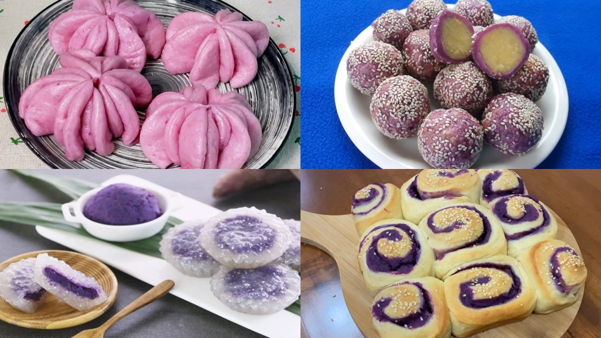 Ăn Vặt Lành Mạnh: Khoai Lang Tím Mè Rang – Vừa Ngon Vừa Tốt Cho Sức Khỏe