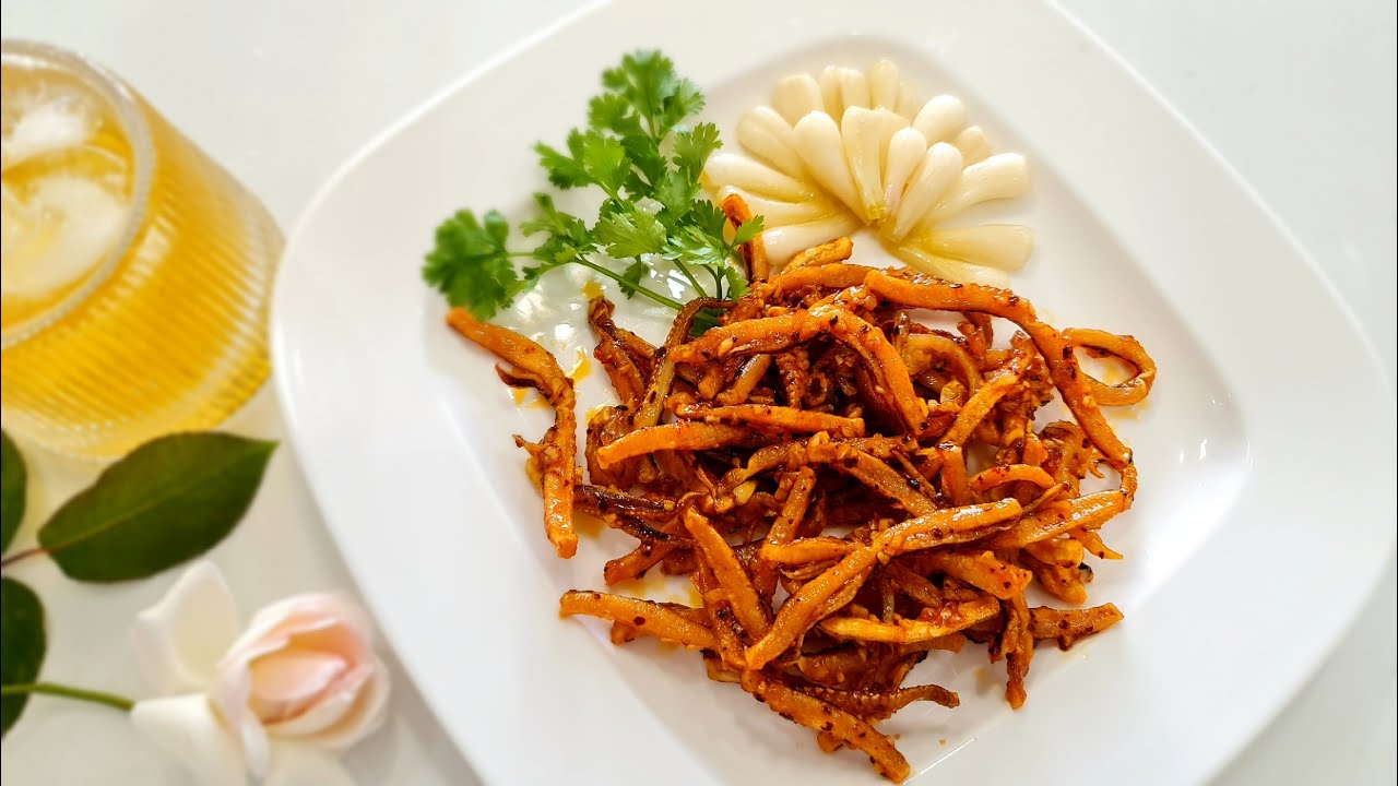 Cách Làm Mực Khô Chiên Nước Mắm Đơn Giản Tại Nhà, Ai Ăn Cũng Ghiền