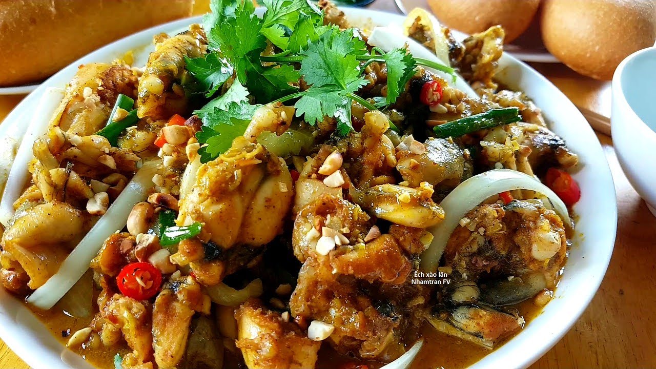 Ếch Xào Lăn Thơm Lừng – Món Ngon Khó Cưỡng Cho Cả Nhà