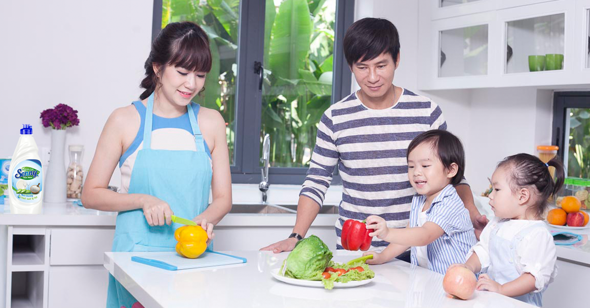 Nước rửa chén Senny chiết xuất lô hội – sự lựa chọn của phụ nữ hiện đại