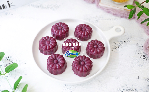 Làm món bánh trung thu khoai lang tím "hot trend" mùa thu này