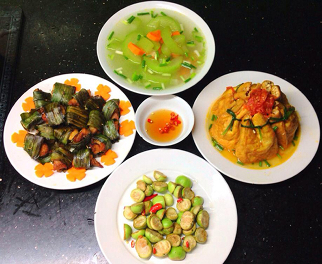 Thực đơn 4 món cho bữa cơm ngon chỉ với 80 ngàn đồng