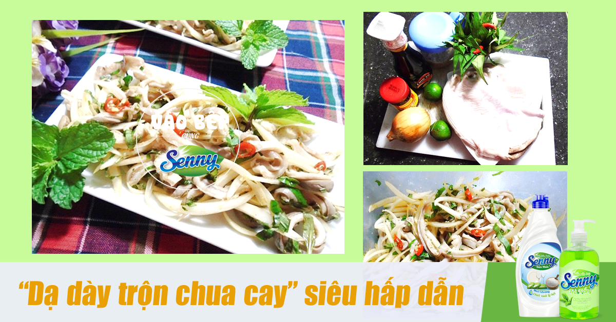 Ông xã mê mẩn dạ dày trộn chua cay siêu hấp dẫn