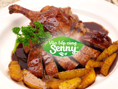 Cách làm thịt vịt chiên sốt me ngon mê mẩn