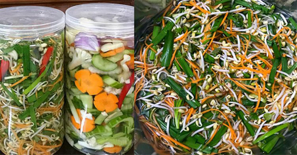Cách muối dưa góp ngon chống ngán ngày Tết