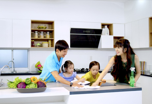 Tuyệt chiêu tẩy sạch các vết dầu mỡ hiệu quả.