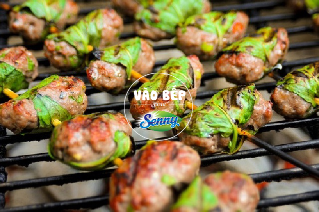 Húng quế cuốn thịt bò nướng mới lạ và hấp dẫn