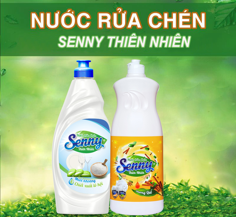 Nước rửa chén Senny nguồn gốc thiên nhiên an toàn và hiệu quả