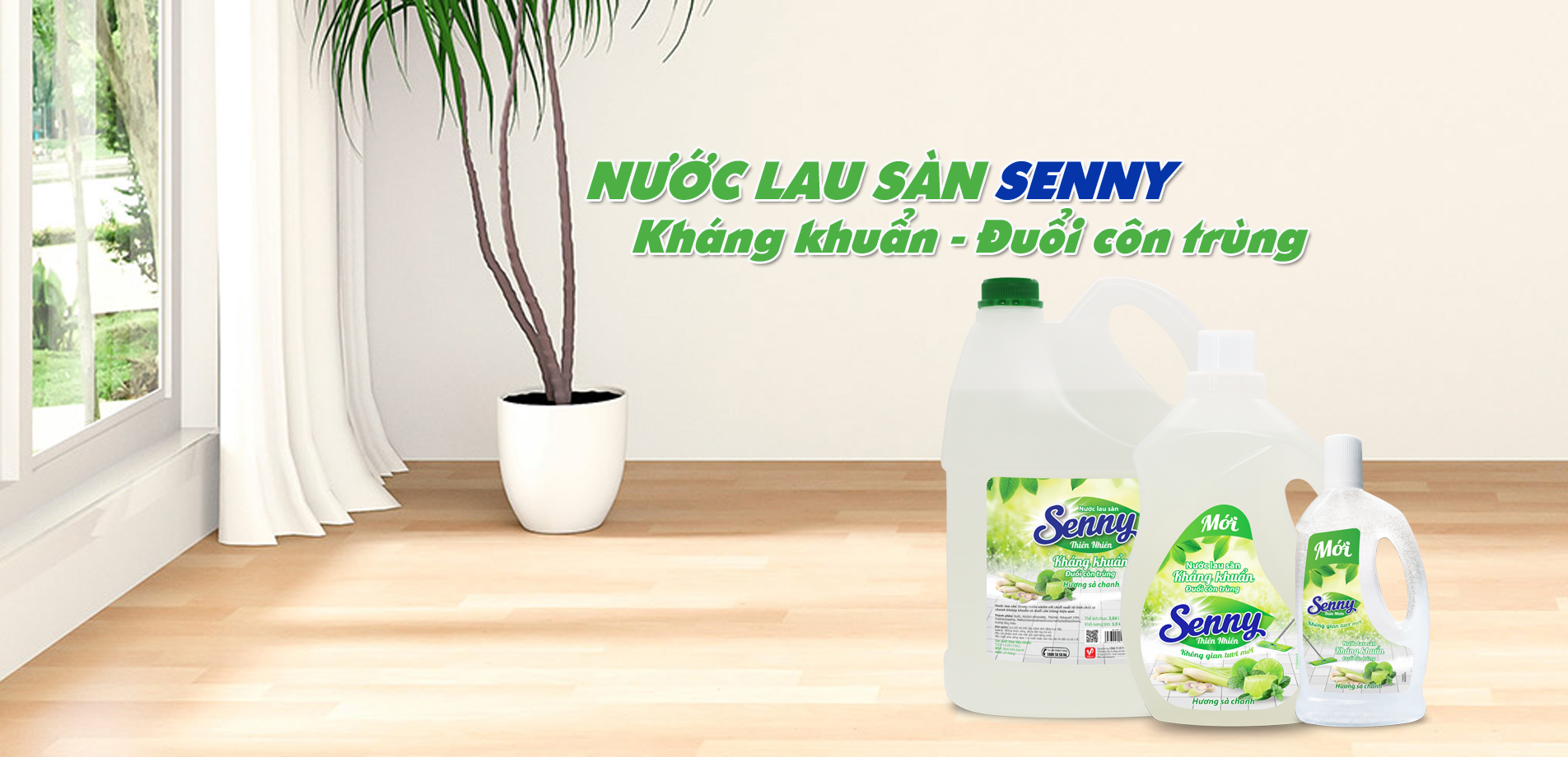 Nước lau sàn Senny