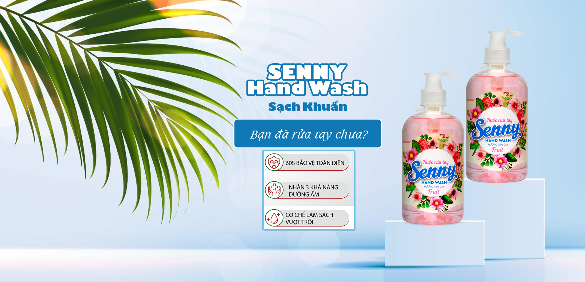 nước rửa tay senny